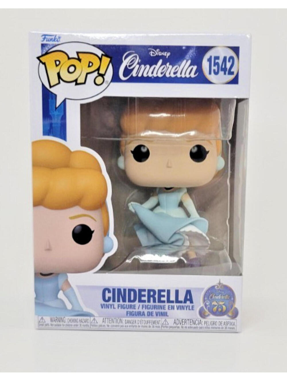 Funko Pop! Vinyl: Disney - Cinderella #1542 75th Anniversary